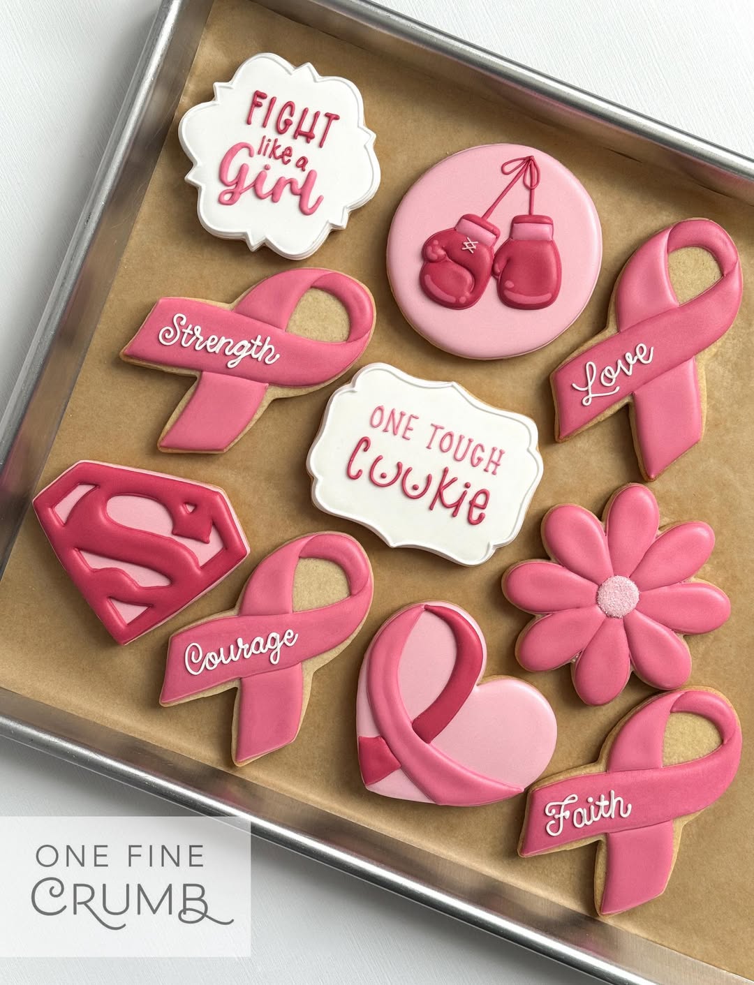 Breast Cancer Cookies