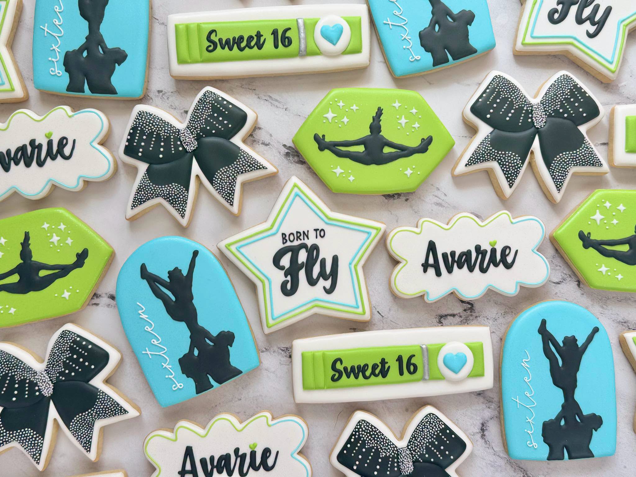 Cheerleader Cookies